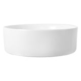 Aura 14.25 in. Round Art Deco Contemporary Ceramic Bathroom Vessel Sink