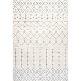 Pia Moroccan Trellis Plush Carved Area Rug