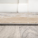 Swirl Marbled Abstract Area Rug