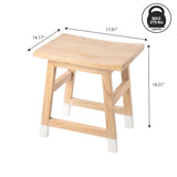 finesse-18-3-classic-casual-handcrafted-solid-mindi-wood-accent-stool-with-tipped-legs