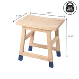 finesse-18-3-classic-casual-handcrafted-solid-mindi-wood-accent-stool-with-tipped-legs