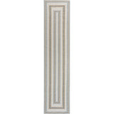 Argo Classic Nautical Mitre Stripe Reversible Machine-Washable Indoor/Outdoor Area Rug