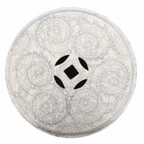 Double Happiness 18" Chinoiserie Ceramic Drum Garden Stool - JONATHAN Y