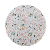 Chiara 17.5" Terrazzo Ceramic Garden Stool - JONATHAN Y