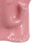 Orla 18.5" Modern Bohemian Elephant Ceramic Garden Stool - JONATHAN Y