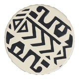 Drornzok 17.75" Geometric Drum Garden Stool - JONATHAN Y