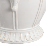 Anita 18" Classic Vintage Ceramic Indoor/Outdoor 4-Elephant Garden Stool