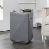 Adrian 20.75" Contemporary Minimalist Square Accent Table - JONATHAN Y