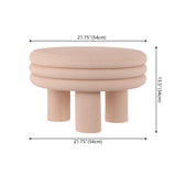 Rashida 13.5" Contemporary Minimalist Curvy Low Accent Table - JONATHAN Y