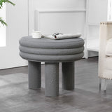 Rashida 13.5" Contemporary Minimalist Curvy Low Accent Table - JONATHAN Y