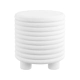 Evans 18" Minimalist Modern 3-Legged Drum Accent Table - JONATHAN Y
