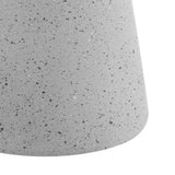 Hollie 18" Minimalist Modern Drum Accent Table Pedestal