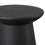 Hollie 18" Minimalist Modern Drum Accent Table Pedestal