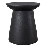 Hollie 18" Minimalist Modern Drum Accent Table Pedestal