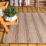 Bo Modern Farmhouse Wide Stripe Area Rug