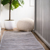 Finn Modern Farmhouse Pinstripe Area Rug