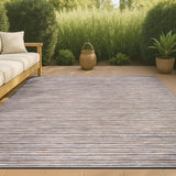 Finn Modern Farmhouse Pinstripe Area Rug