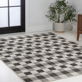 Darcy Traditional Geometric Bold Gingham Area Rug
