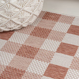 Darcy Traditional Geometric Bold Gingham Area Rug