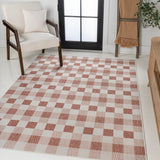 Darcy Traditional Geometric Bold Gingham Area Rug