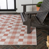 Darcy Traditional Geometric Bold Gingham Area Rug