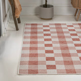 Darcy Traditional Geometric Bold Gingham Area Rug