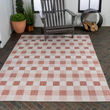 Darcy Traditional Geometric Bold Gingham Area Rug