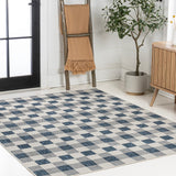 Darcy Traditional Geometric Bold Gingham Area Rug