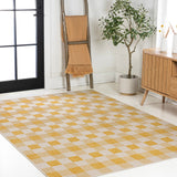 Darcy Traditional Geometric Bold Gingham Area Rug