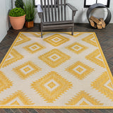 Lior Geometric Moroccan Diamond Area Rug