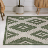 Lior Geometric Moroccan Diamond Area Rug