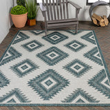 Lior Geometric Moroccan Diamond Area Rug