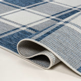 Sabine Traditional Farmhouse Bold Gingham Area Rug