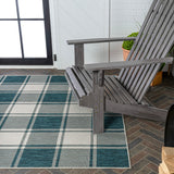 Sabine Traditional Farmhouse Bold Gingham Area Rug