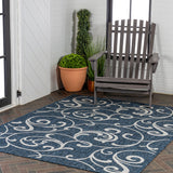 Maribel Traditional Classic All-Over Scroll Area Rug