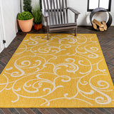 Maribel Traditional Classic All-Over Scroll Area Rug