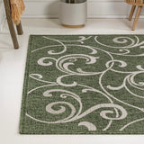 Maribel Traditional Classic All-Over Scroll Area Rug