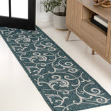 Maribel Traditional Classic All-Over Scroll Area Rug