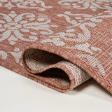 Amora Traditional Mediterranean Tile Design Indoor/Outdoor Area Rug