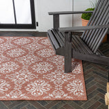Amora Traditional Mediterranean Tile Design Indoor/Outdoor Area Rug