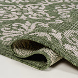Amora Traditional Mediterranean Tile Design Indoor/Outdoor Area Rug