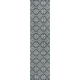 Amora Traditional Mediterranean Tile Design Indoor/Outdoor Area Rug