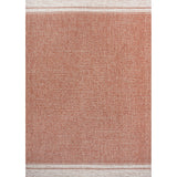 Alda Modern Minimalist Mingled Solid Indoor/Outdoor Area Rug