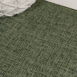 Alda Modern Minimalist Mingled Solid Indoor/Outdoor Area Rug
