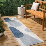 Zia Modern Geometric Organic Shapes Indoor/Outdoor Area Rug