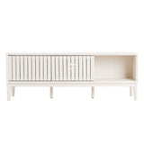 Gennaro 58 in. Farmhouse 3-Storage Sliding Door TV Stand Fits TVs up to 65 in. with Cable Management - JONATHAN Y