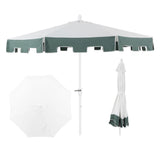 Baiona 9 ft. Classic MidCentury Market Patio Umbrella - JONATHAN Y