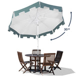 Baiona 9 ft. Classic MidCentury Market Patio Umbrella - JONATHAN Y