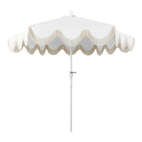 Collins 9 ft. Classic Cottage Tassel Market Patio Umbrella