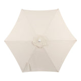 Collins 9 ft. Classic Cottage Tassel Market Patio Umbrella